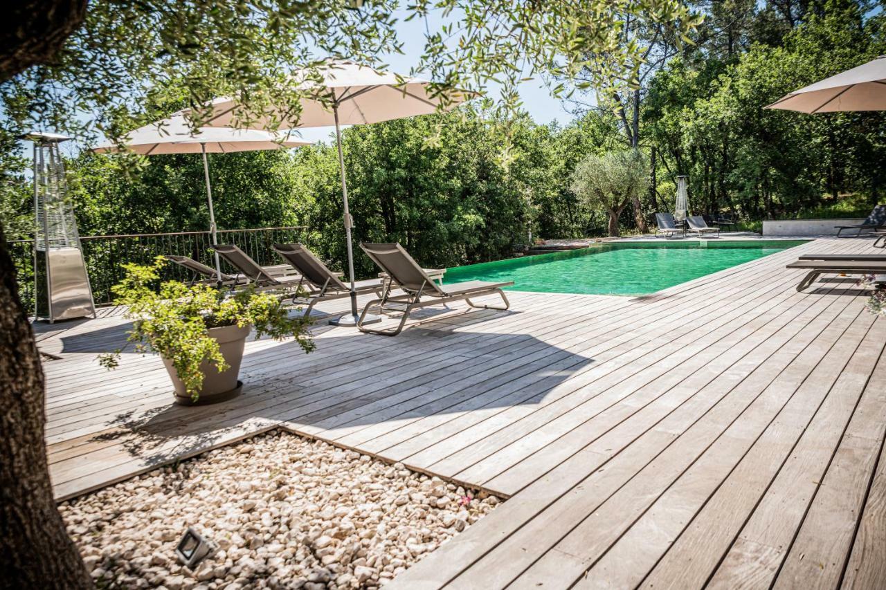 Sous Les Oliviers - Piscine Chauffee - Studios De Standing Tout-Equipes Saint-Maximin-la-Sainte-Baume Luaran gambar
